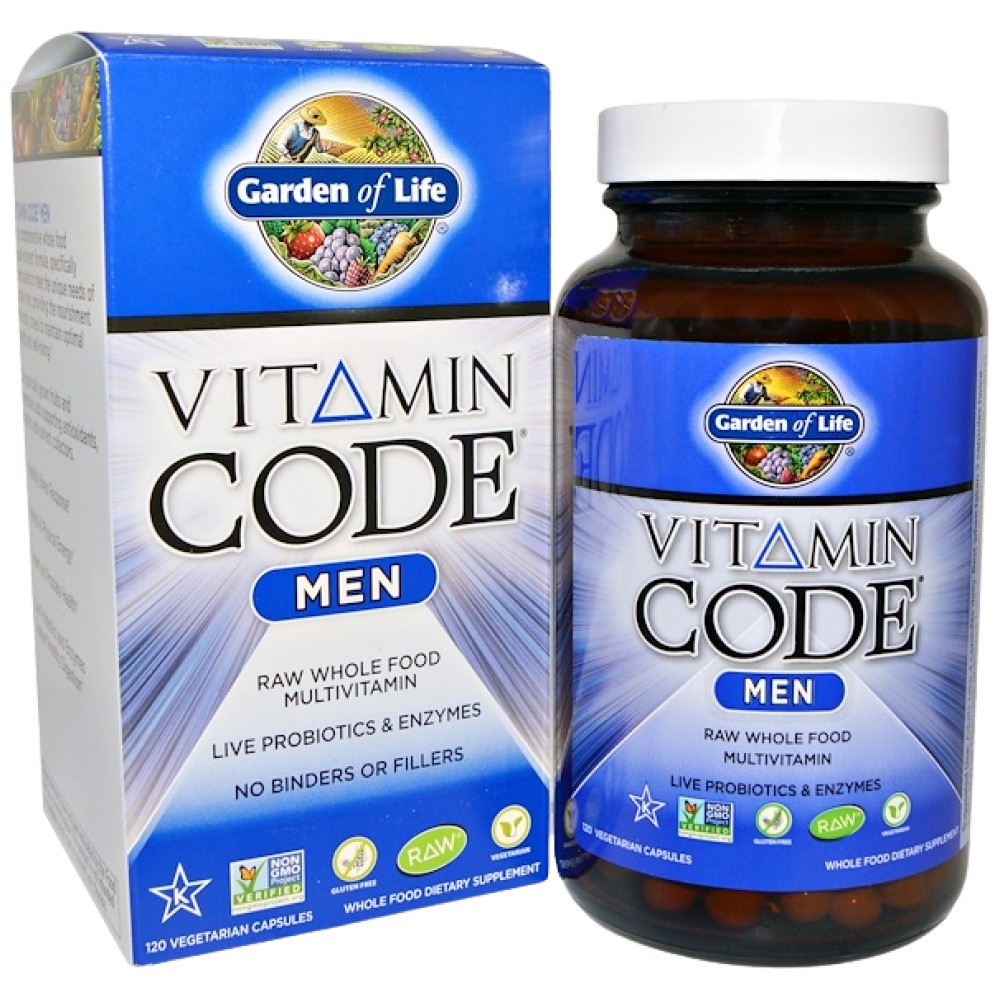 2-19e43a2-1000x1000xwhite Vitamin Code / Men's Formula - Image 1