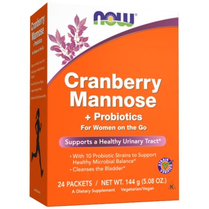 Cranberry Mannose + Probiotics | For Women on the Go