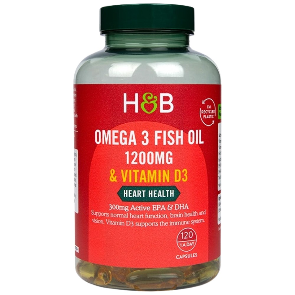 51Viu9fP66L._AC_UF10001000_QL80_-e0eef92-1000x1000 Omega 3 Fish Oil 1200 mg & Vitamin D3 - Image 1