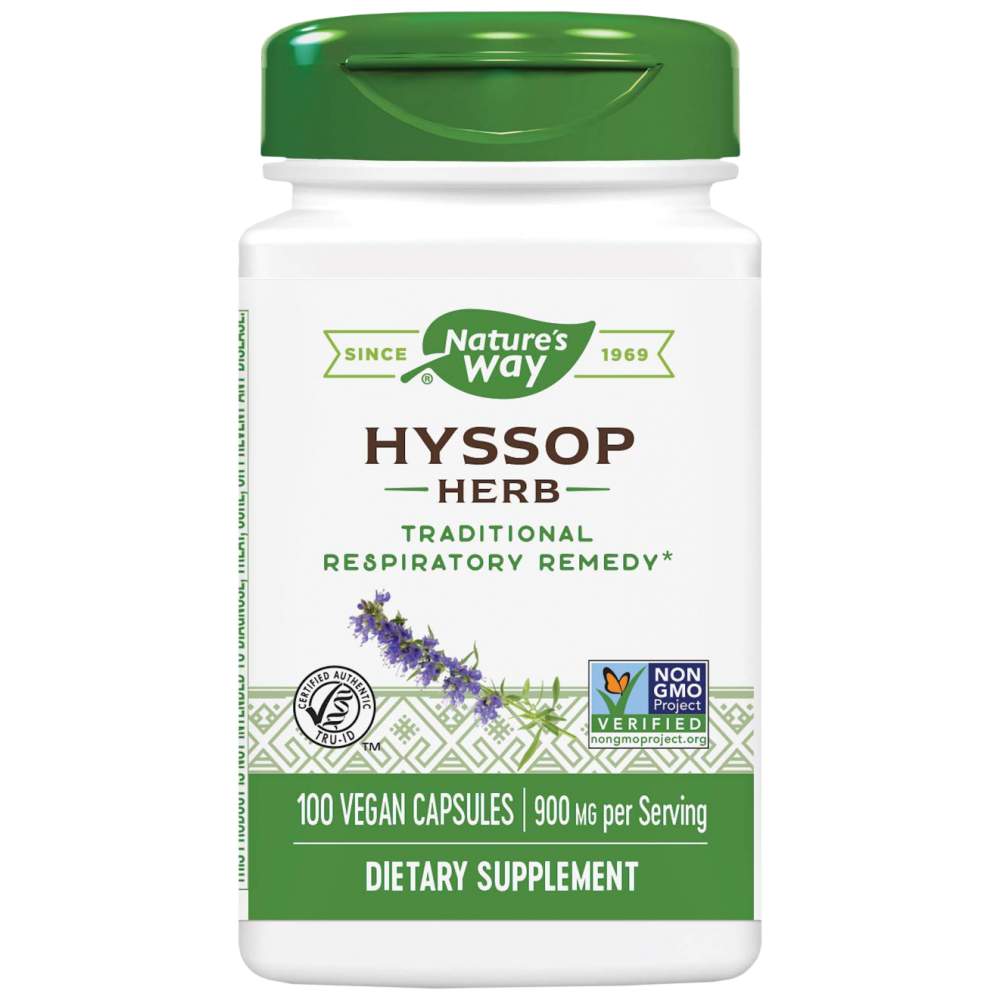 719yVF5ryUL-5e2045d-white-1000w Hyssop Herb 450 mg - Image 1