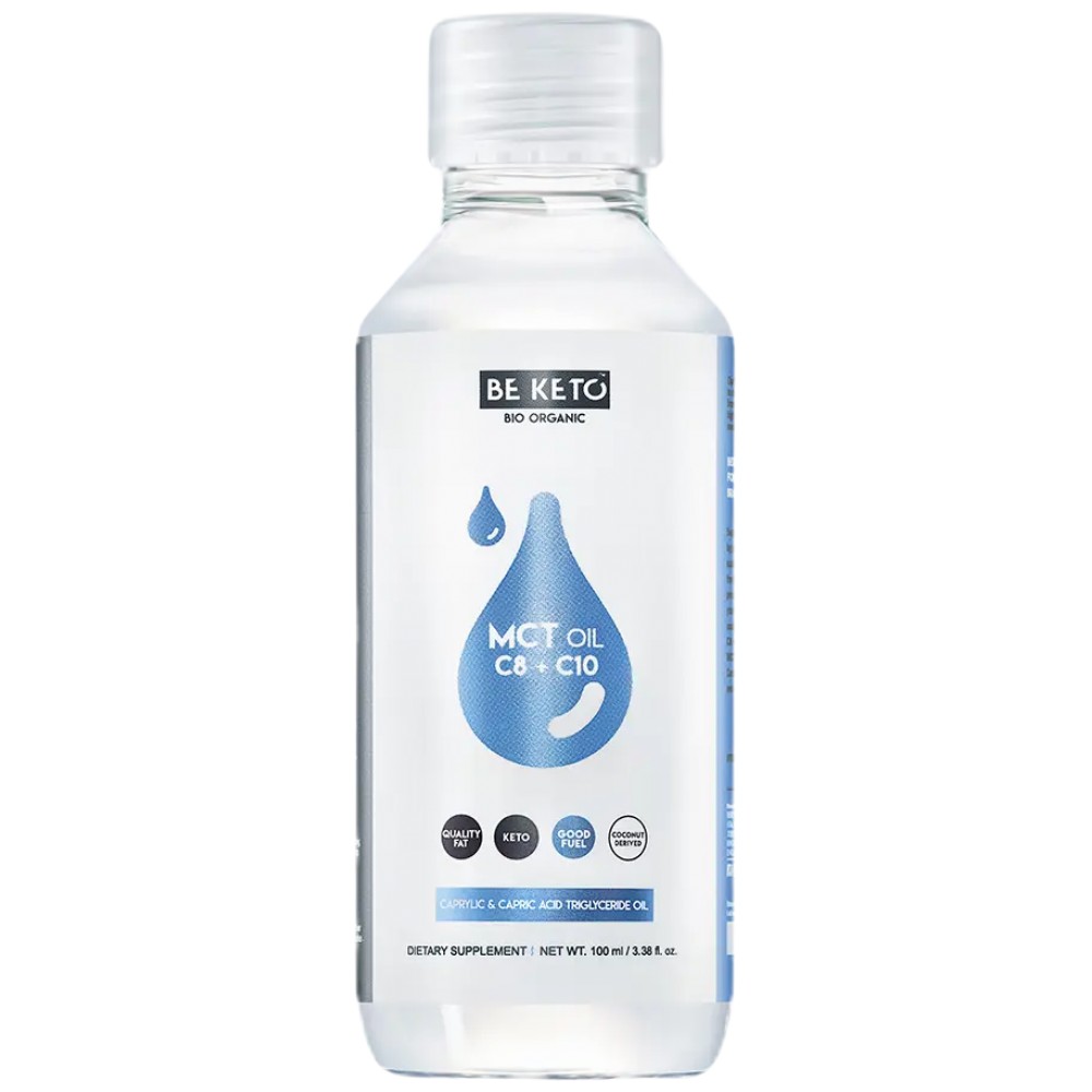 BeKeto-MCT-Oil-C8C10-100ml-7de8d84-1000x1000 MCT Oil Liquid C8 + C10 - Image 1
