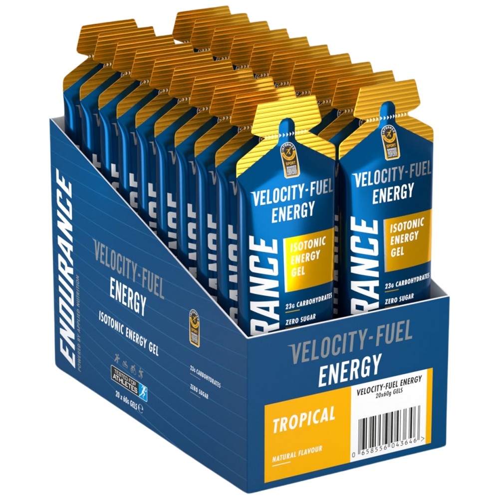 Energy-IsotonicEnergyGelBox20x60g-Tropical_2000x2000-41e9582-1000x1000 Endurance Energy Isotonic Energy Gel - Image 1