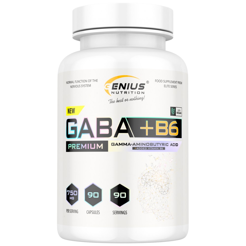 Gaba-90caps-geniusnutrition_1650713238-0da6ef8-1000x1000 GABA 750 mg + B6 - Image 1