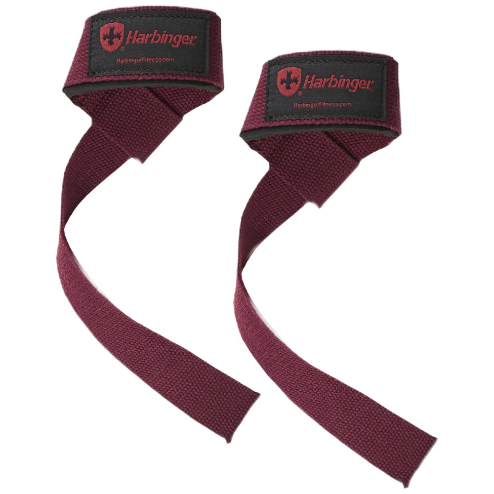 Harbinger-Padded-Cotton-Lifting-Straps-Merlot-21-5_fbf820c6-5adb-4538-a3b2-ca98f0f6f2b8_1.52bf1e65045b24887024de207cefdd8a-db101c8-1000x1000 Фитили с подложка - Merlot - Image 1