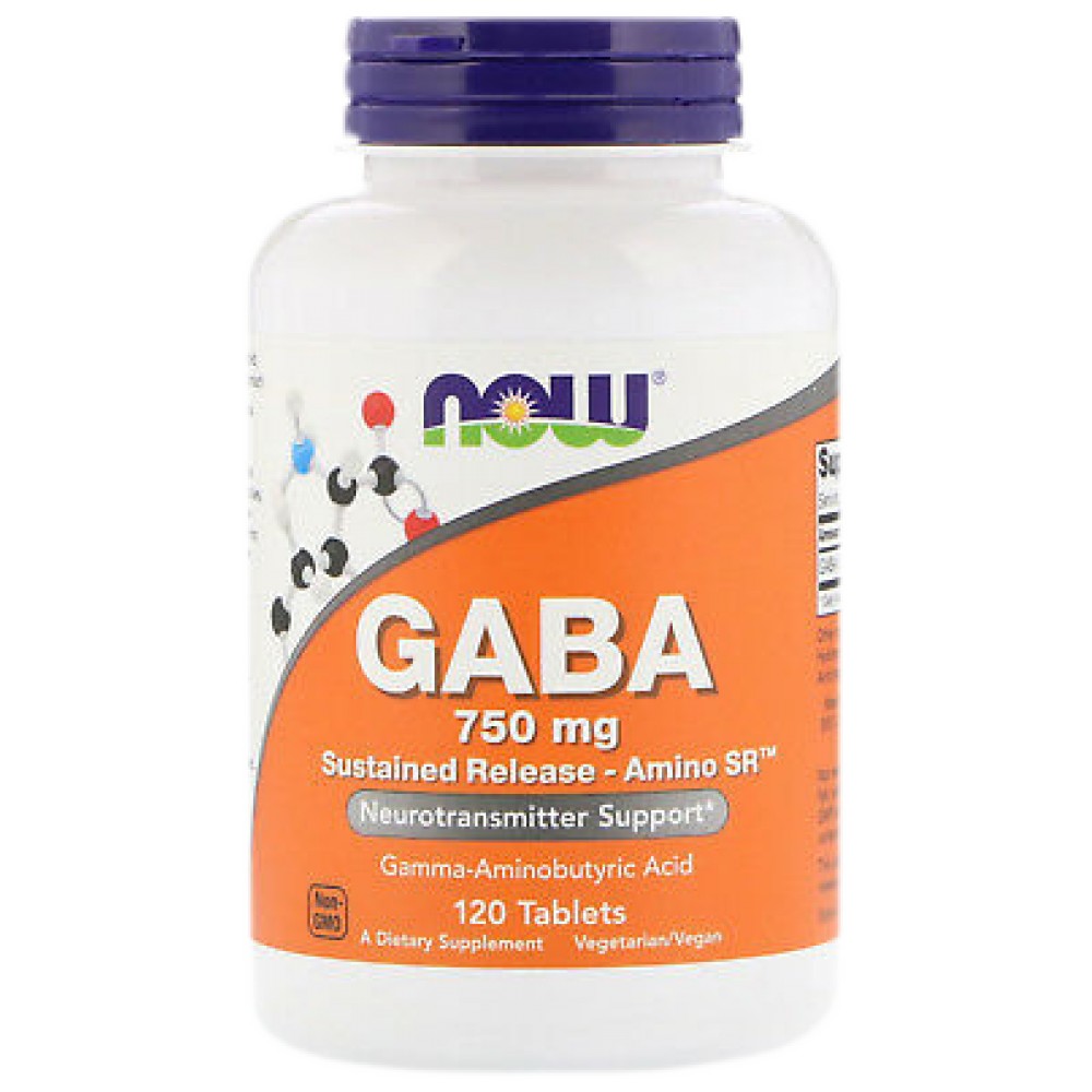 Now-Foods-GABA-750-mg-277262d-1000x1000 GABA 750 mg / Sustained Release - Image 1
