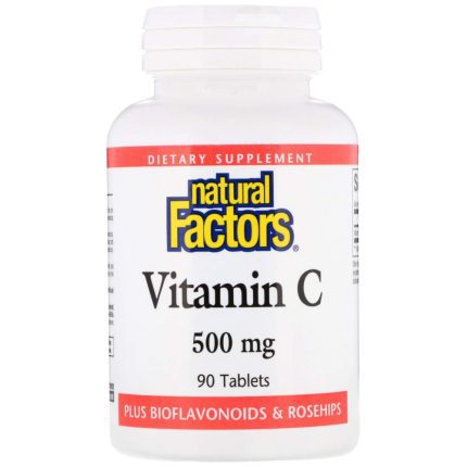 Vitamin C 500 mg + Rose Hips