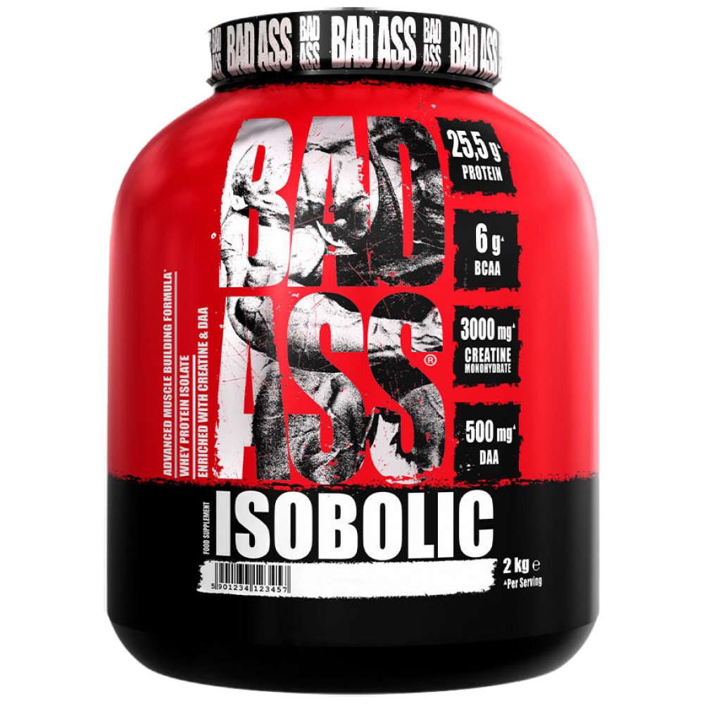bad-ass-isobolic-2-kg-SUPP-6930cba-1000x1000 Bad Ass Isobolic | Whey Protein Isolate with DAA & Creatine - Image 1