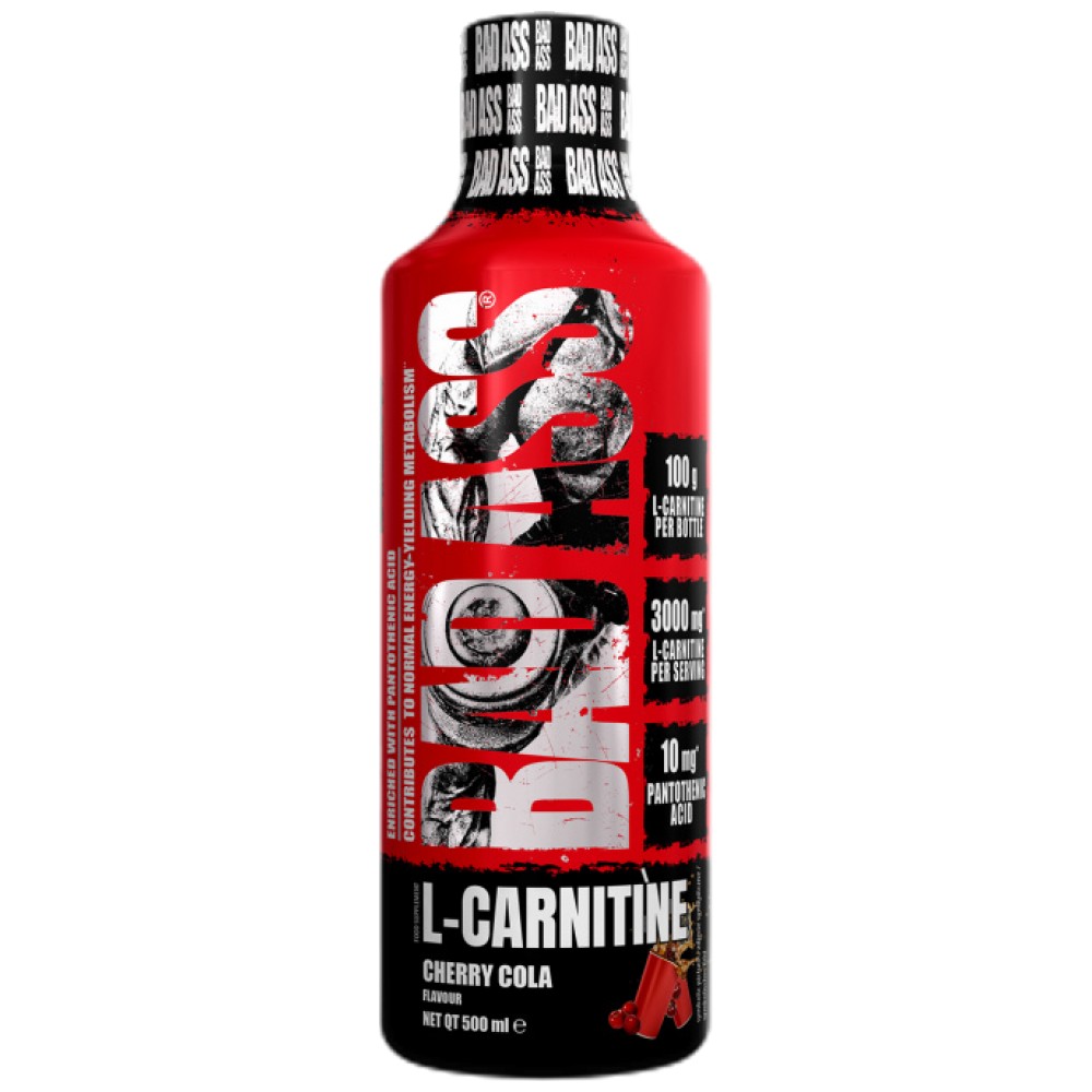 bad-ass-l-carnitine-500-ml-590a141-1000x1000 L-Carnitine Liquid 100000 mg | with Vitamin B-5 - Image 1