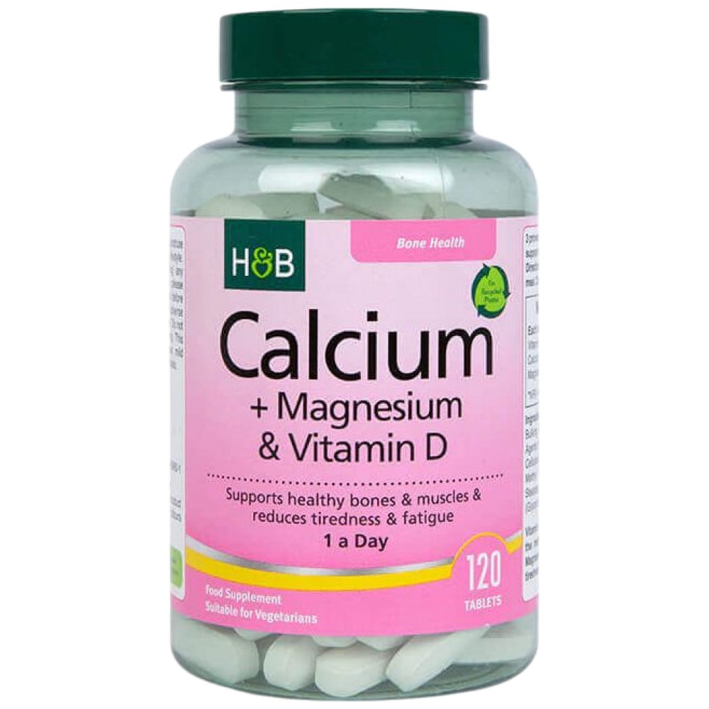 calcium-plus-magnesium-vitamin-d3-wapn-magnez-i-witamina-d3-120-tabl-holland-barrett-8af07ea-1000x1000 Calcium Magnesium with Vitamin D3 - Image 1