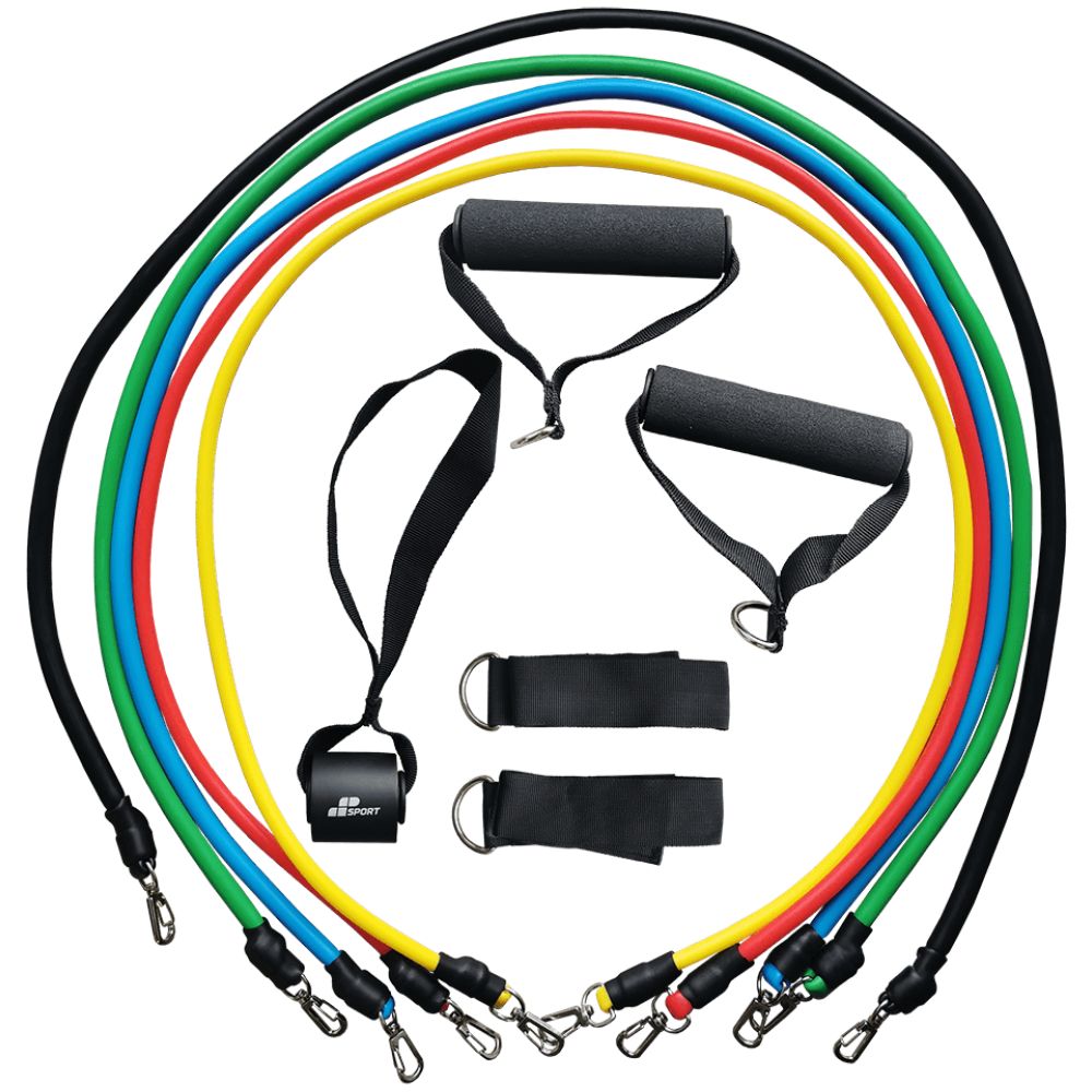 expander_zestaw-min-ef3538d-white-1000w Тренировъчен комплект ластици 11 части / Resistance Band Set - Image 1
