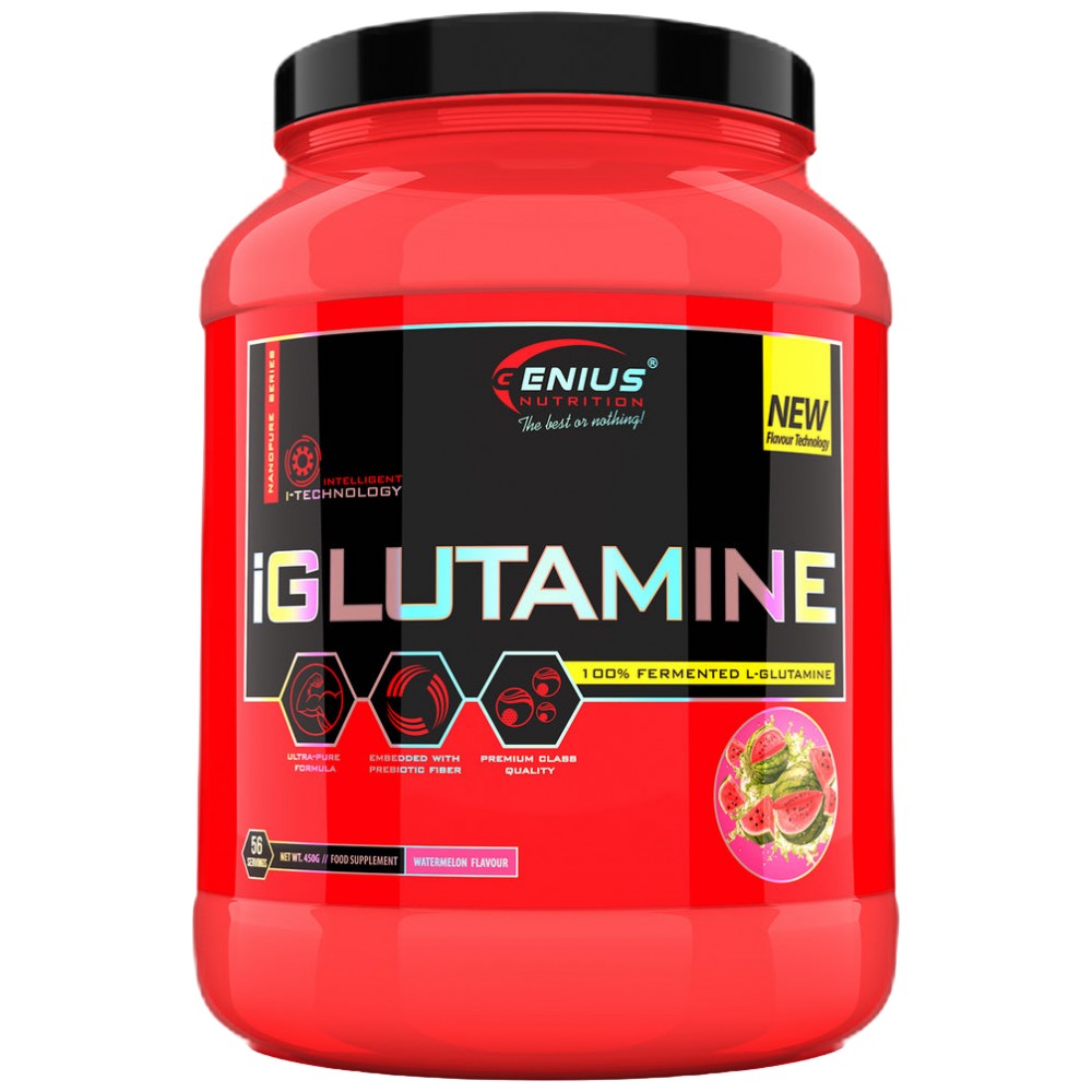 glutamine-iglutamine-foodsuplement-melon-450g-genius-nutrition-whiteBG_1200x1200-b6e51e5-1000x1000 iGlutamine - Image 1