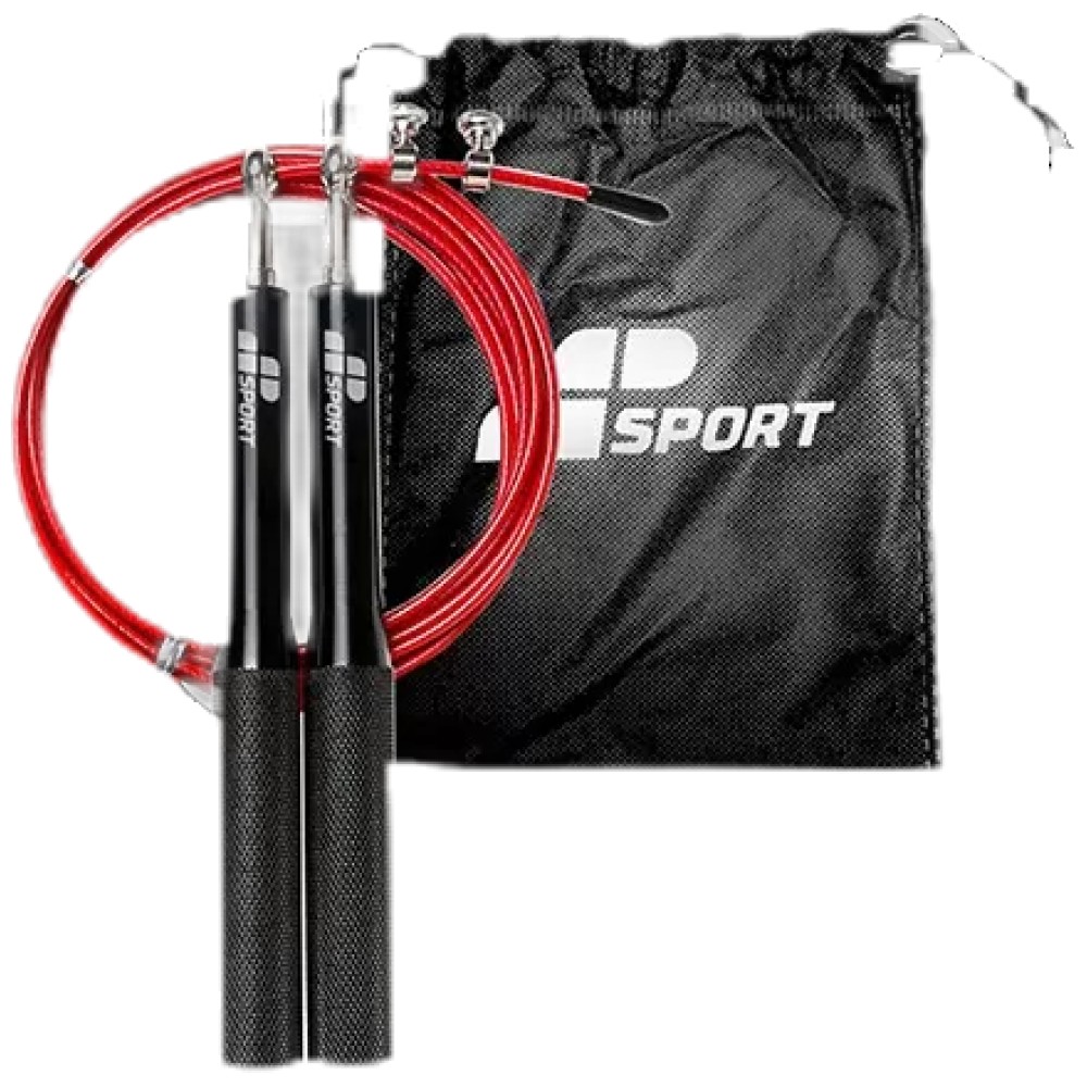 jump-rope-3m-aluminium-handle-black-red-skakanka-ded17c6-1000x1000xwhite Въже за скачане | Алуминиеви дръжки - Image 1