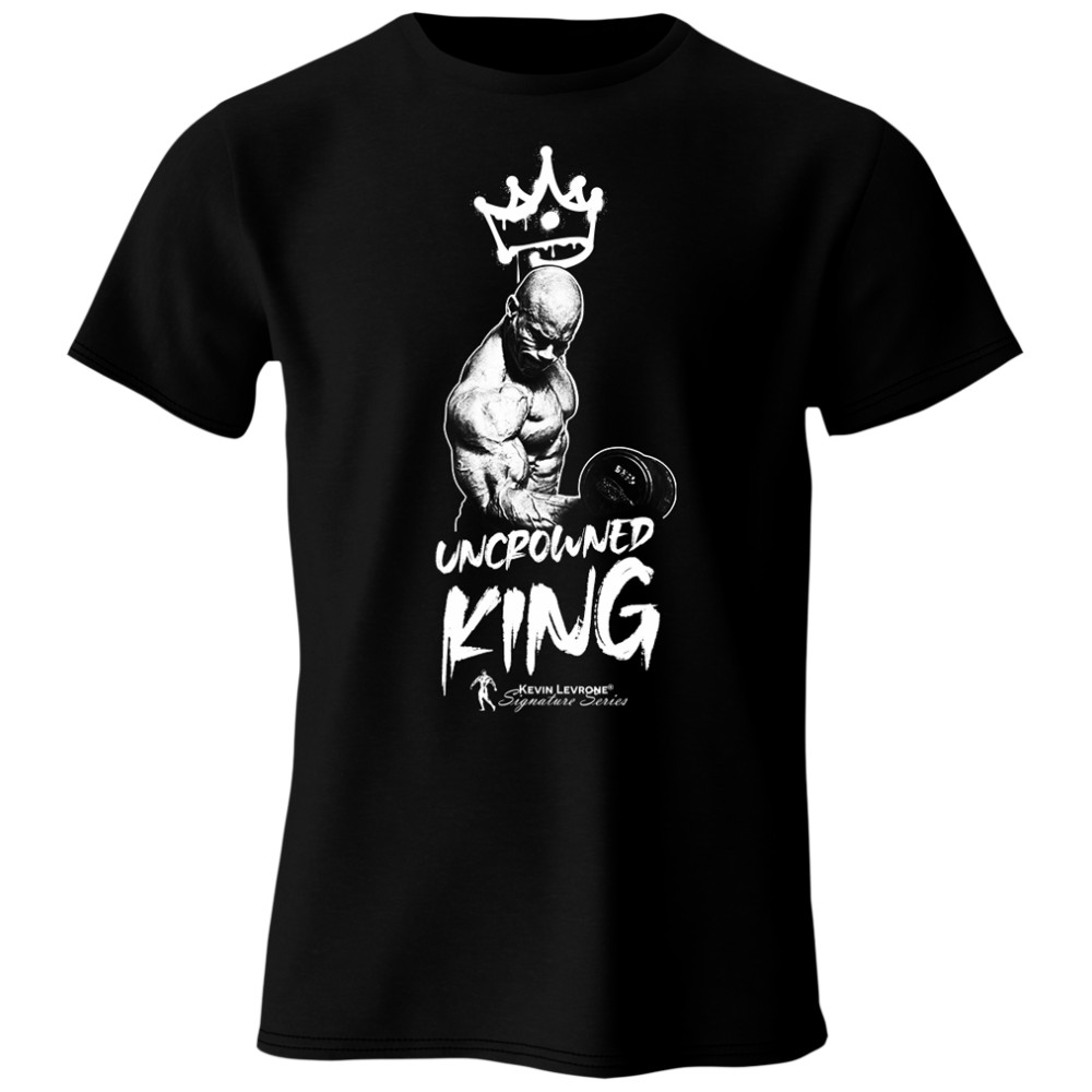 levrone_tshirt_uncrowned_king_front-74e1bbc-1000x1000 Kevin Levrone T-Shirt | Uncrowned King - Image 1