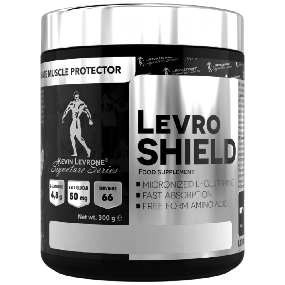 levroshield-300-g_cleanup-e1adc0b-1000x1000xwhite LevroSHIELD / Glutamine + Beta-Glucan - Image 1