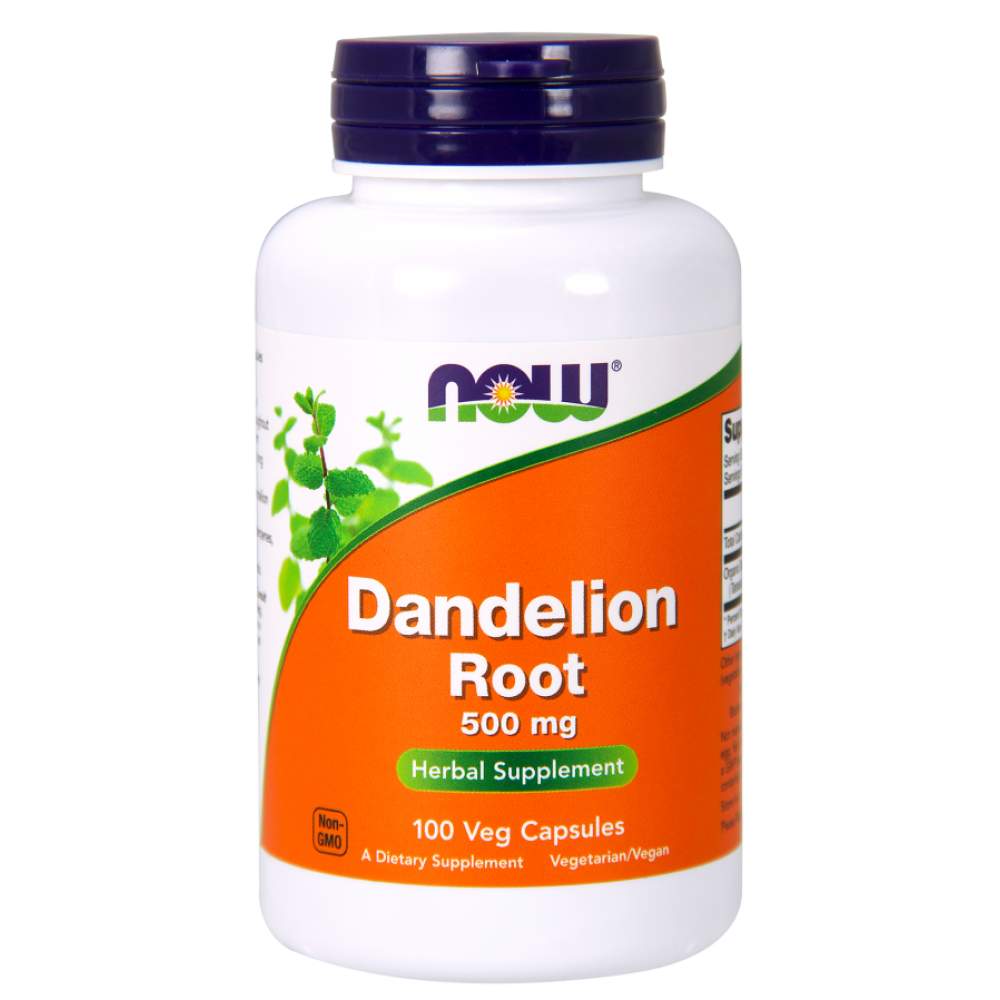 now_dandelion_root_500mg_100vcaps-4d4848d-white-1000w Dandelion Root 500 mg - Image 1