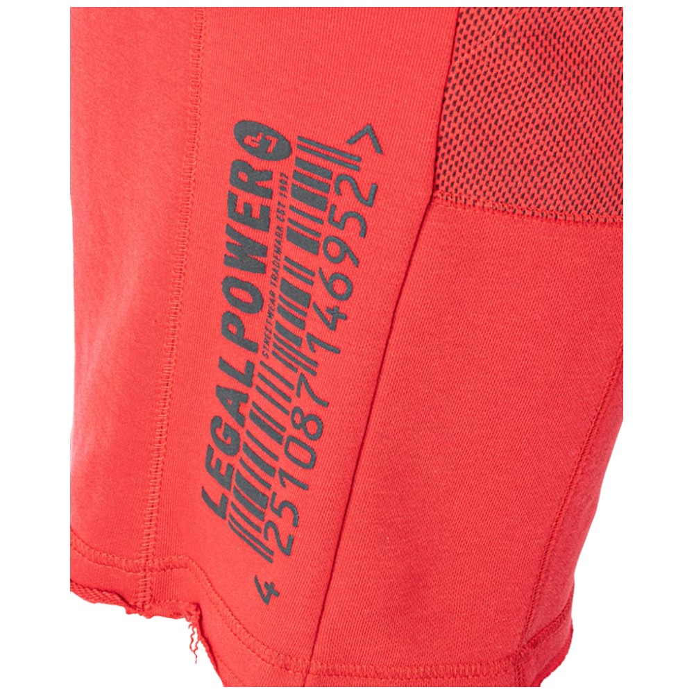 shorts-lp-barcode-ottomix-knitted-rain-meshmanner-bodypantlegal-power-4623141-8a83c2a-1000x1000xwhite Legal Power Shorts Barcode Ottomix Knitted Rain Mesh / Шорти за трениране / Червени - Red - Image 1