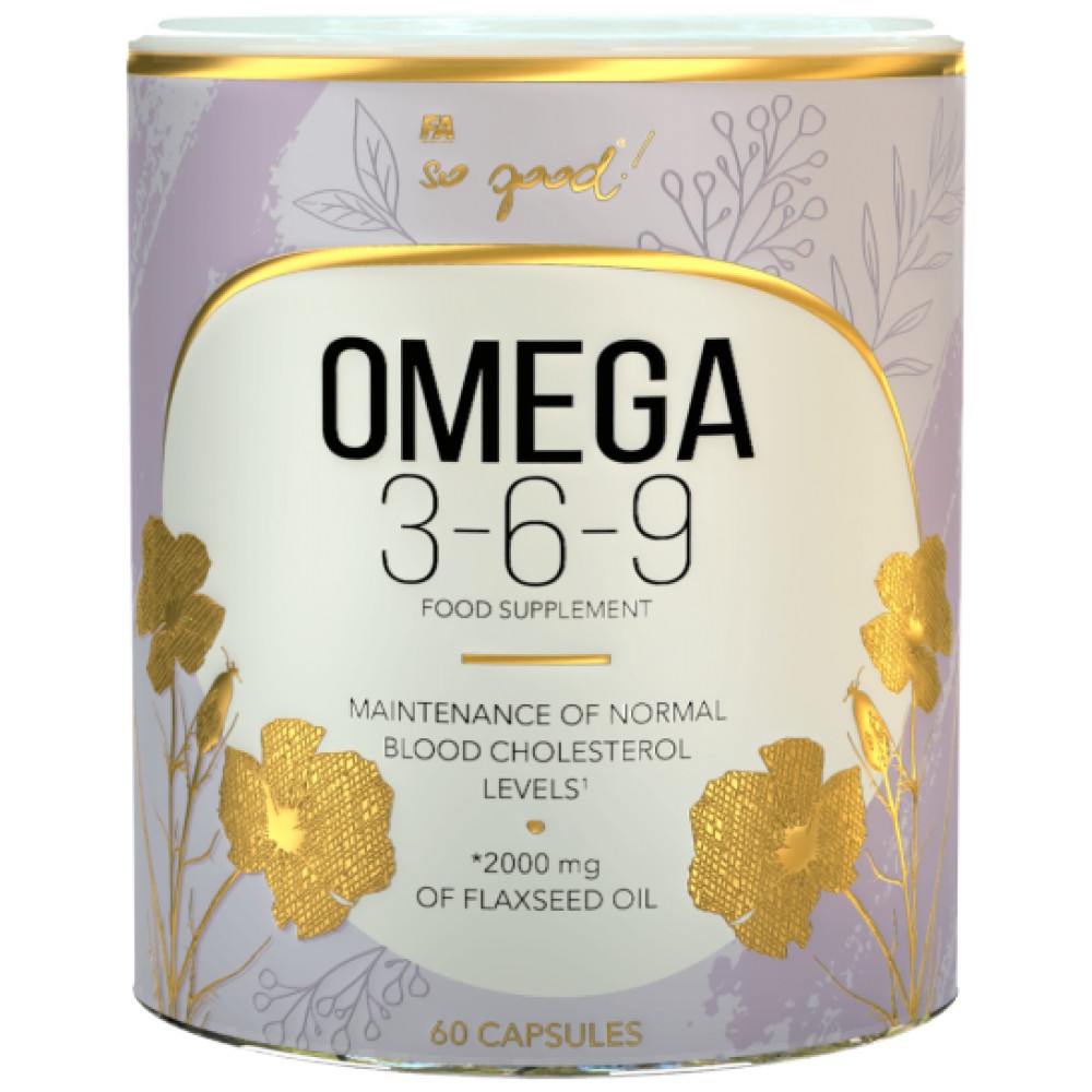 so-good-omega-3-6-9-60-capsules-5ac1884-1000x1000 Omega 3-6-9 Flax Oil 1000 mg | So Good! Series - Image 1