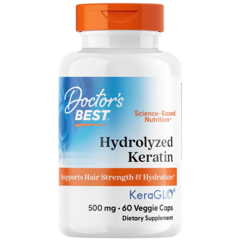 10-da10c0f-1000x1000xwhite Hydrolyzed Keratin 500 mg | with KeraGLO® - Image 1