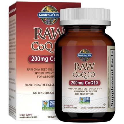 RAW CoQ10 200 mg
