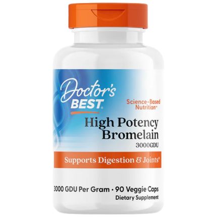 Bromelain 3000 GDU 500 mg | High Potency