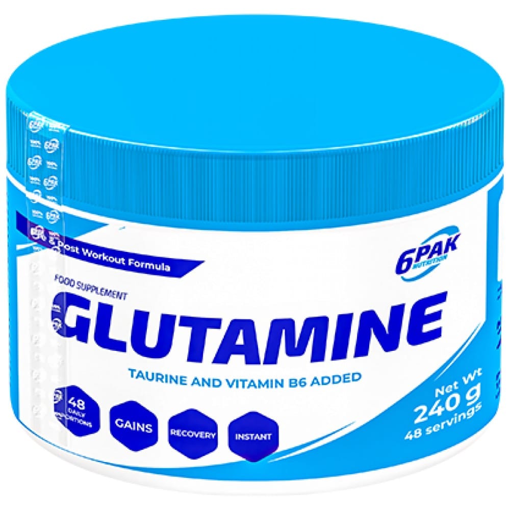 6PAK_Glutamine_240g_600px1_kamera4-48fbc7e-1000x1000 Glutamine Pure - Image 1