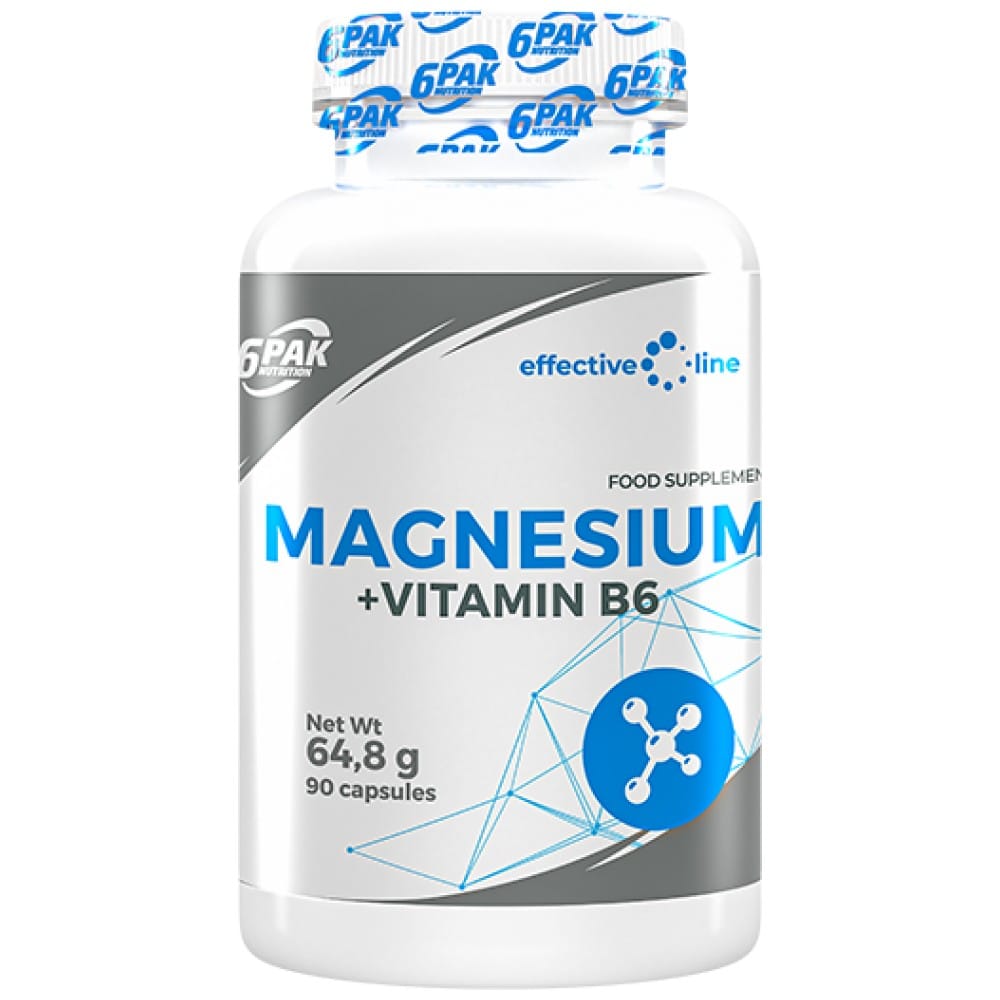 6pak_EL_Magnesium_Vit_B6_90cap_600px_kamera1-30d9ce1-1000x1000 Magnesium + Vitamin B6 - Image 1