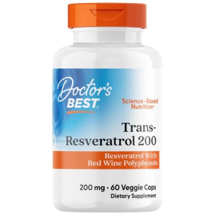 Trans-Resveratrol 200 mg | with ResVinol-25