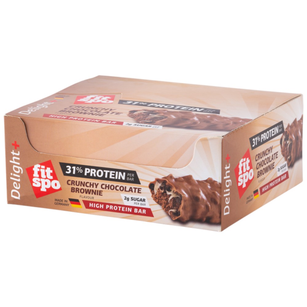 Delight_CrunchyChocolateBrownie_600x-87ba96e-1000x1000 Crunchy | Protein Bar - Image 1