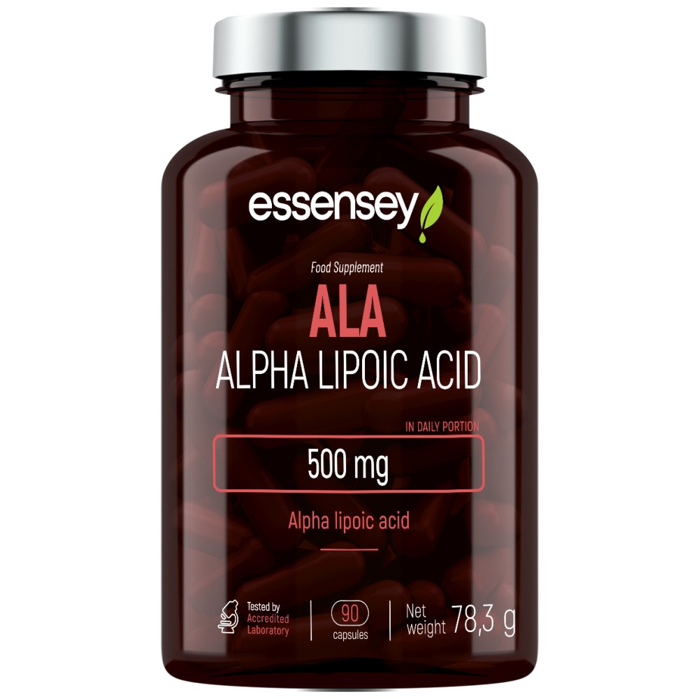 ESS_ALA_EN-DE_1200px_front-090b896-1000x1000 ALA | Alpha Lipoic Acid 500 mg - Image 1