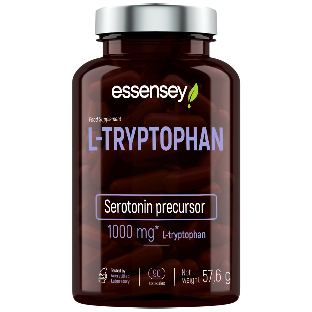 ESS_L_Tryptophan_EN-DE_1200px_front-22828d5-1000x1000 L-Tryptophan 500 mg - Image 1