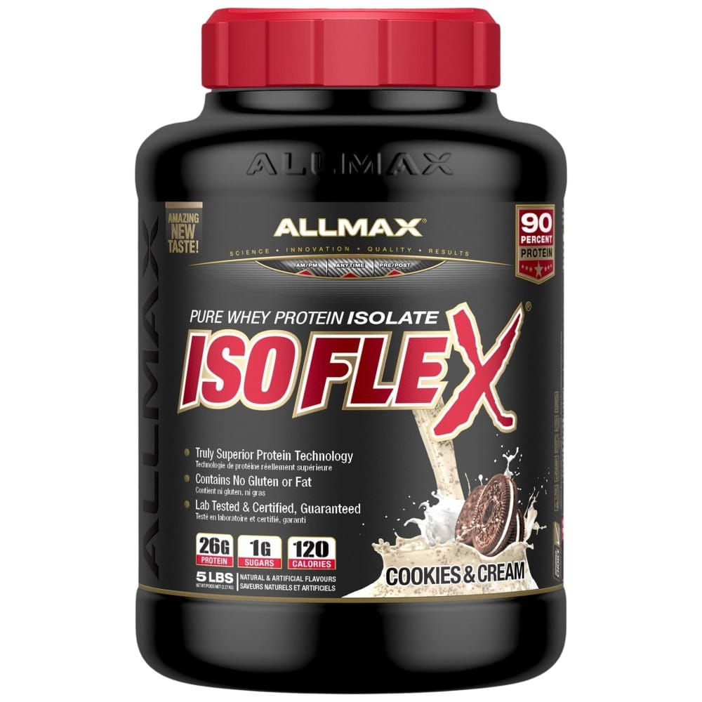 allmax-isoflex-5lb-512x-b05c3c7-1000x1000 IsoFlex | Pure Whey Isolate ~ Truly Superior Protein Technology - Image 1