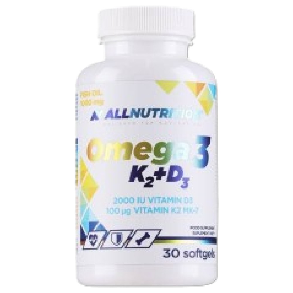 allnutrition-omega-3-k2-d3-275x275-4e2439c-1000x1000xwhite Omega 3 + K2 D3 - Image 1