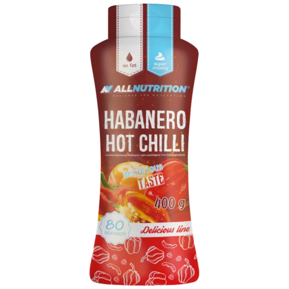 allnutrition-sauce-habanero-hot-chilli-4b92fb3-1000x1000 Habanero Hot Chilli Sauce | Low Calorie - Image 1