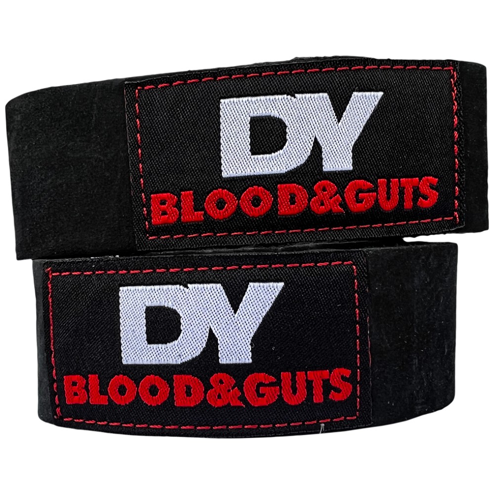 dy_bloodandguts_lifting_straps-9491591-1000x1000 DY Blood & Guts Lifting Straps | Leather - Image 1