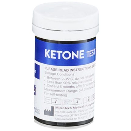 GluKeto Meter – Ketones Strip Tests