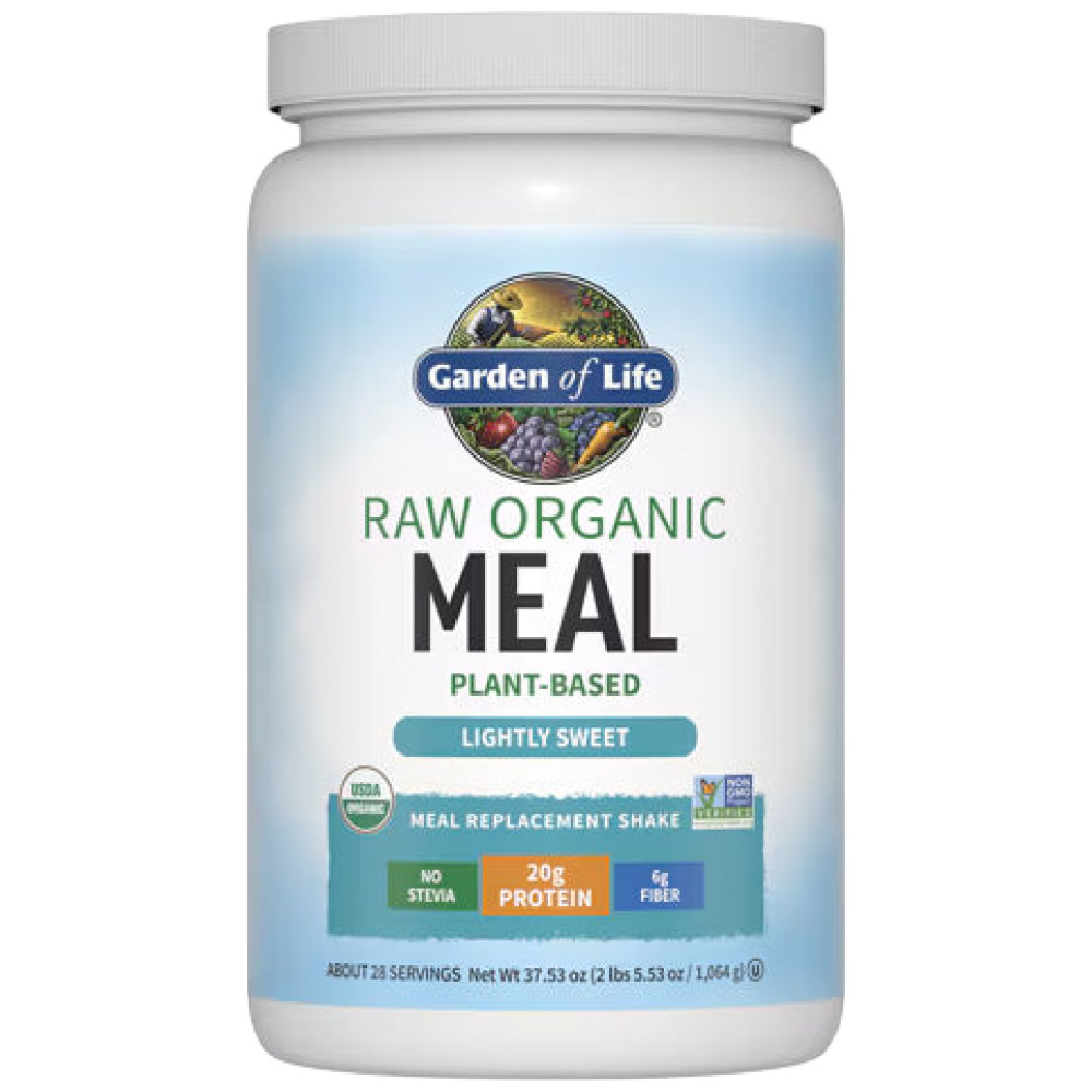 garden-of-life-raw-organic-meal-lightly-sweet-658010114141-db51fd2-original.jpeg-1000x1000xwhite RAW Meal / Organic Shake & Meal Replacement / Unflavored - Image 1