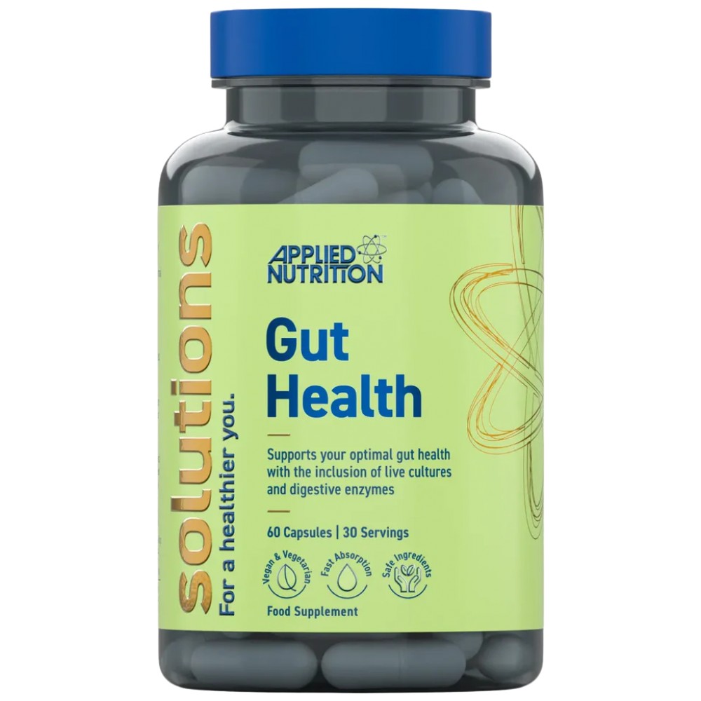 gut_health_capsules-1423949-1000x1000xwhite Solutions Gut Health | with Probiotic & Enzyme Blends - Image 1