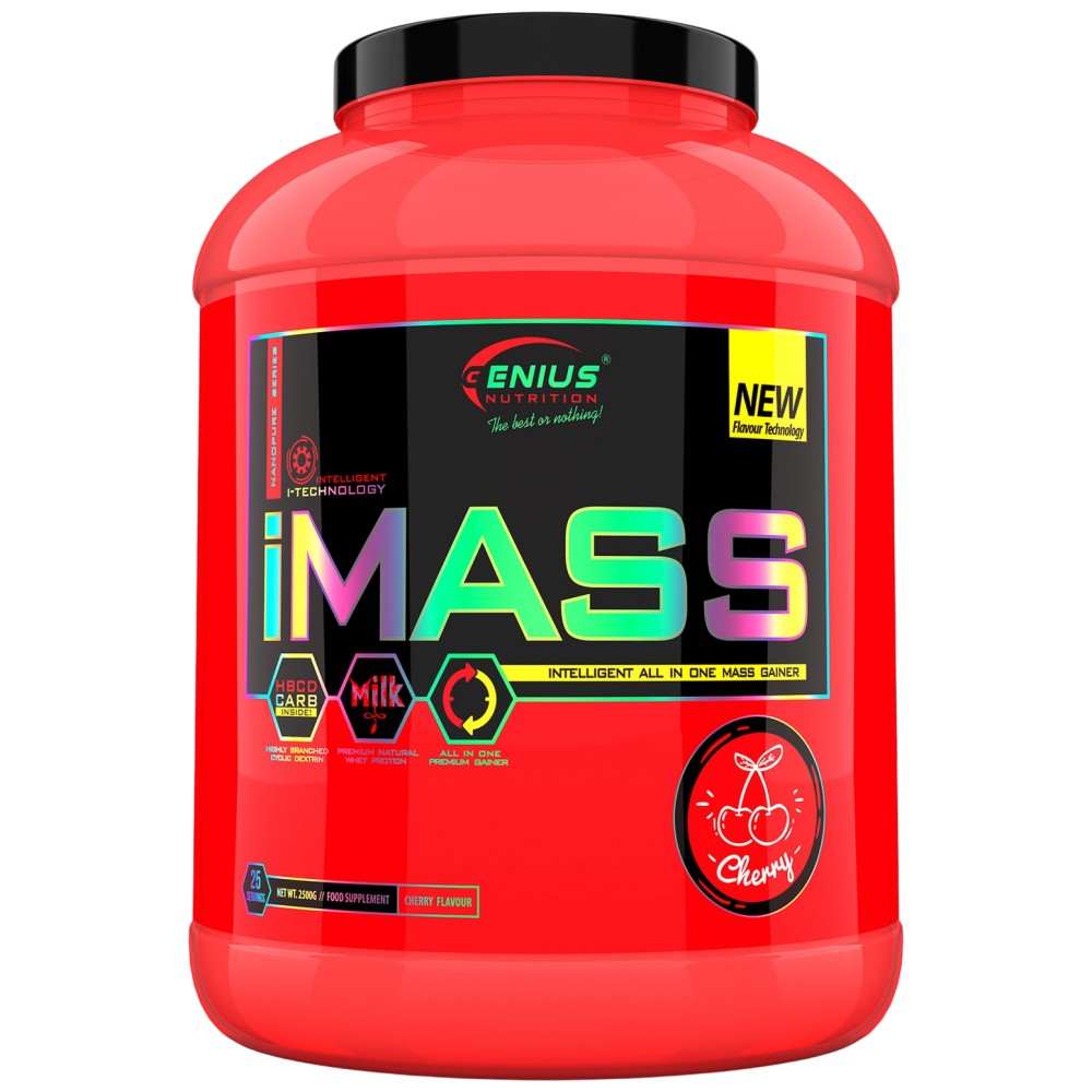 iMASS-filteredisolate-foodsuplement-cherry-2000g-genius-nutrition-whiteBG_1800x1800-1beecbc-1000x1000 iMass - Image 1