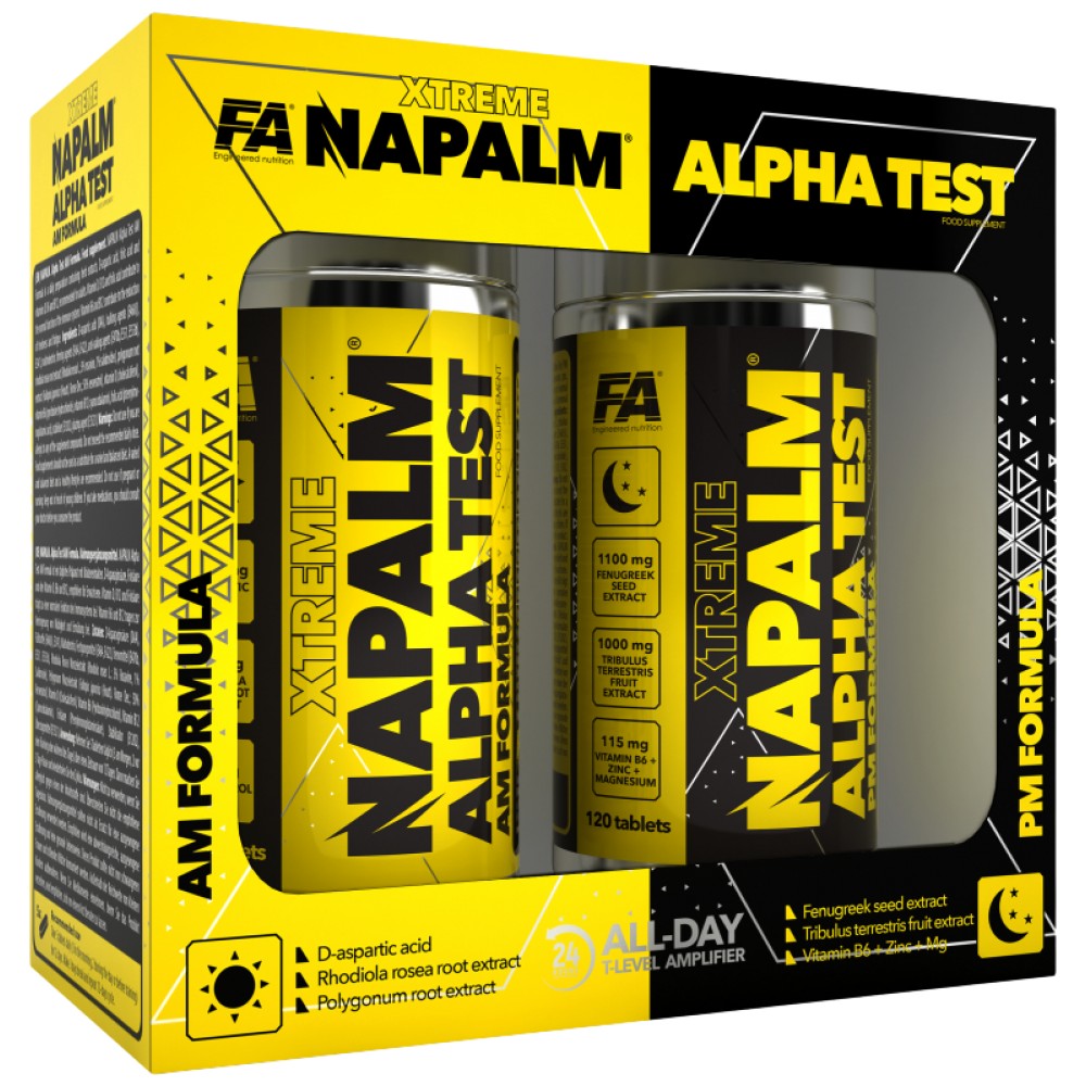 napalm-alpha-test-am-pm-formula-240-tabs-2x120-tabs-4942074-1000x1000 Xtreme Napalm Alpha Test | AM & PM Formula - Image 1