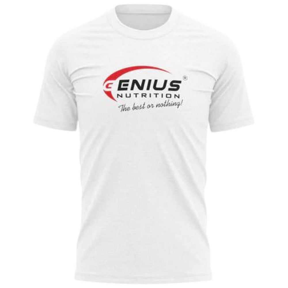 t-shirtGNwhite_500x-226a5da-1000x1000 White Genius Nutrition® T-Shirt - Image 1